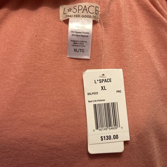 Revolve L*Space Best Life Terry Pullover in Primrose & Cream XL - Picture 11 of 12